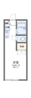 レオパレスコーワ【1階】の間取り