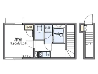 レオネクストシャルマン上北沢【2階】の間取り