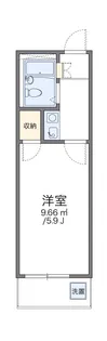 レオパレス天沼【2階】の間取り