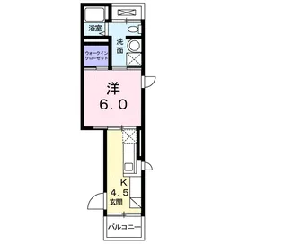 モン・ペルデュ【2階】の間取り