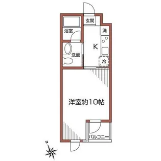 プリムヴェール【2階】の間取り