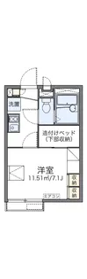 レオパレスグリーンヒルズ 駒沢【2階】の間取り