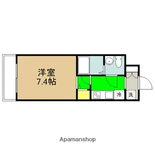 プレール・ドゥーク三鷹【2階】の間取り