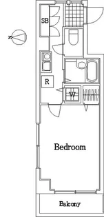 シンシア東高円寺【4階】の間取り