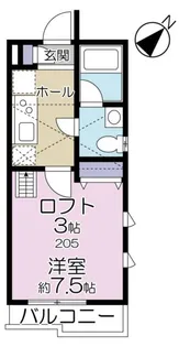 ベルファミール【2階】の間取り