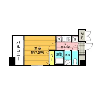 プライムアーバン武蔵小金井Ⅱ【4階】の間取り