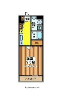 TRIANGOLO【3階】の間取り