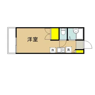 パレス泉【1階】の間取り