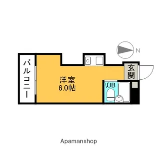 武蔵野ウイング【3階】の間取り