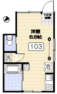 BLANC COULEUR【1階】の間取り