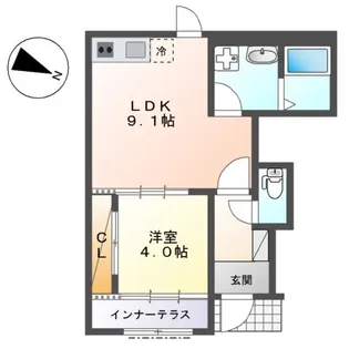 ARIETTA【1階】の間取り
