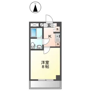 リバパレス高井戸【1階】の間取り