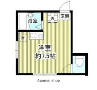 リンピエサ【1階】の間取り