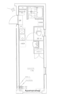 ION下北沢【1階】の間取り