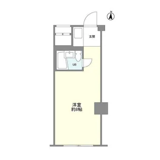 東中野アパートメンツ【7階】の間取り