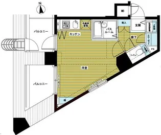 フェニックス沼袋【6階】の間取り