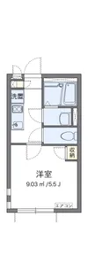 クレイノエスポワール【2階】の間取り