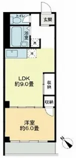 グリーンハイツ【1階】の間取り