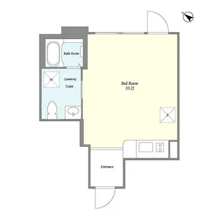 NOZOMIO PREMIER幡ヶ谷【4階】の間取り