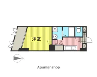 シャルモントアレ能美【2階】の間取り