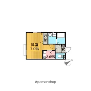 メゾン・ド・H&S【1階】の間取り
