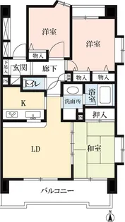 ドゥーエ練馬【9階】の間取り