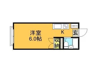 パラシオン泉A【1階】の間取り