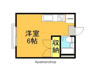 パラシオン泉B【1階】の間取り