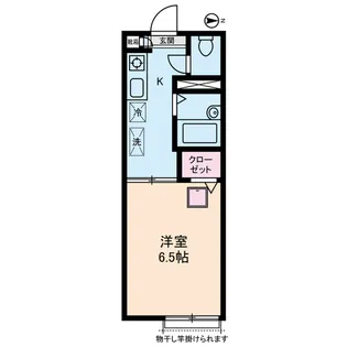 セゾン世田谷【1階】の間取り