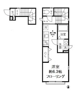 BUENA VISTA IOGI【2階】の間取り