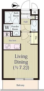 ル・ボワ武蔵境【1階】の間取り