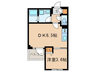 ルネサンスコート自由が丘【3階】の間取り