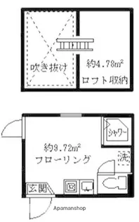 ソフィアポップ【2階】の間取り