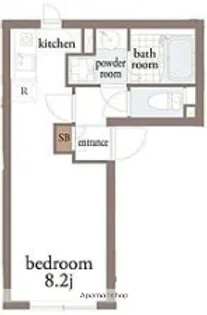 FABRIC三鷹【3階】の間取り