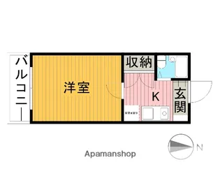 東京都三鷹市井の頭5丁目【アパート】の間取り
