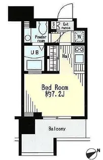 レジディア市谷薬王寺【6階】の間取り