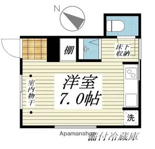I−WOOD久我山【1階】の間取り