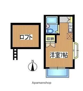 第一エクセル向台【2階】の間取り