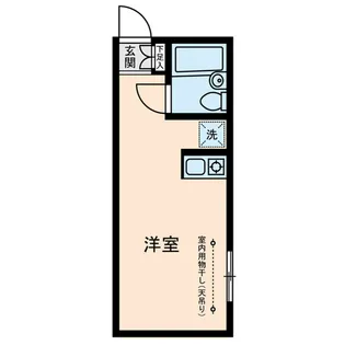 第二ソーポ【1階】の間取り