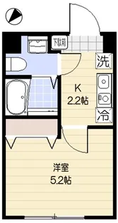 サンシエ中野新橋【4階】の間取り