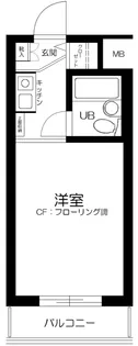 東京都杉並区下高井戸1丁目【マンション】の間取り