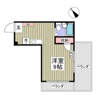 ウィンズベルⅡ【3階】の間取り