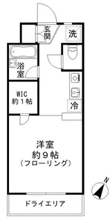 ソレアード【-1階】の間取り