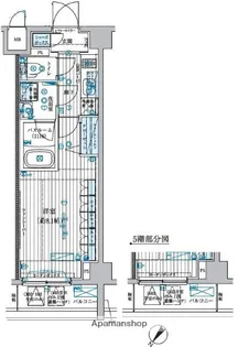 ブライズ中野南台【1階】の間取り