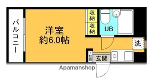 東京都中野区南台3丁目【マンション】の間取り