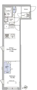 東京都中野区新井2丁目【マンション】の間取り