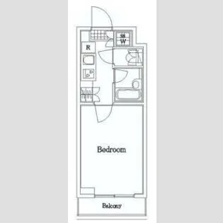 ルーブル中野弥生町弐番館【4階】の間取り