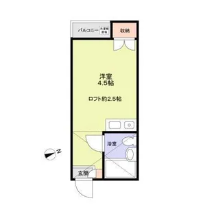 GAP桜丘【2階】の間取り