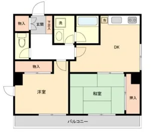 ミール千歳烏山【7階】の間取り