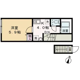 グランステージ西永福【2階】の間取り